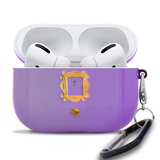 Friends Purple Door Gold Apple AirPods Pro / Pro 2 Case